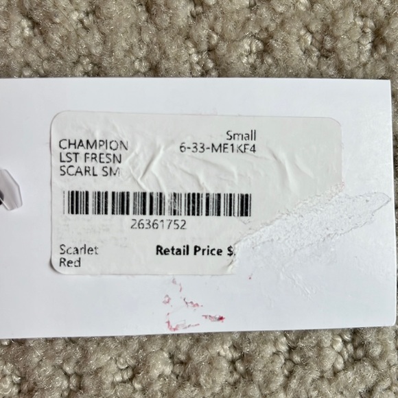 Champion Fresno State Bulldogs long sleeve t-shirt red Small - Picture 5 of 5